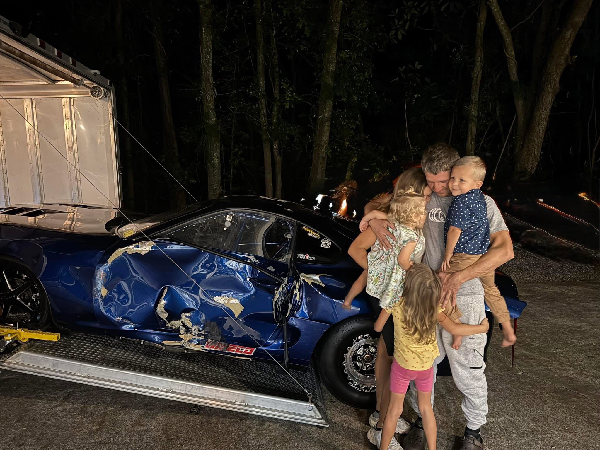 Stick Shift Star Comes Up Big To Support Fellow Racer After Crash