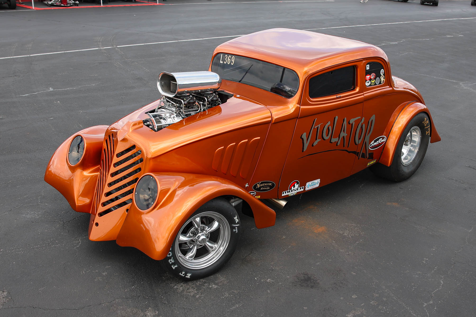 Ray Kasicki's Awesome Blown 1933 Willys Coupe