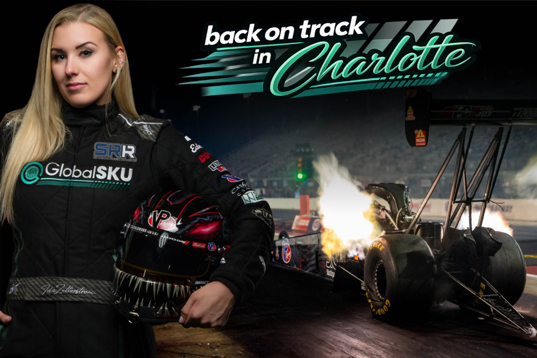 Ida Zetterström Set for NHRA 4-Wide Nationals Debut