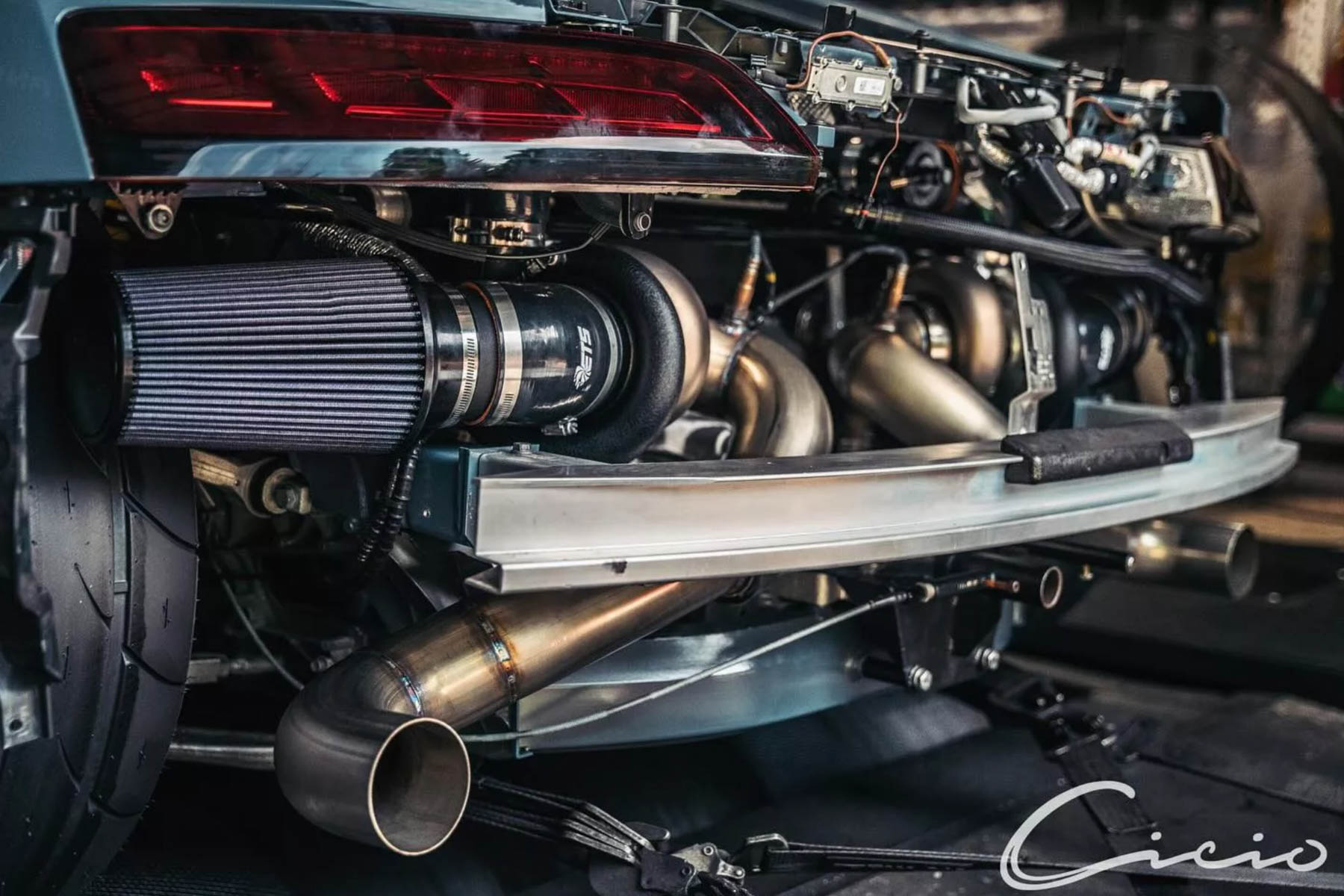 Audi R8 Transformation at Cicio Performance