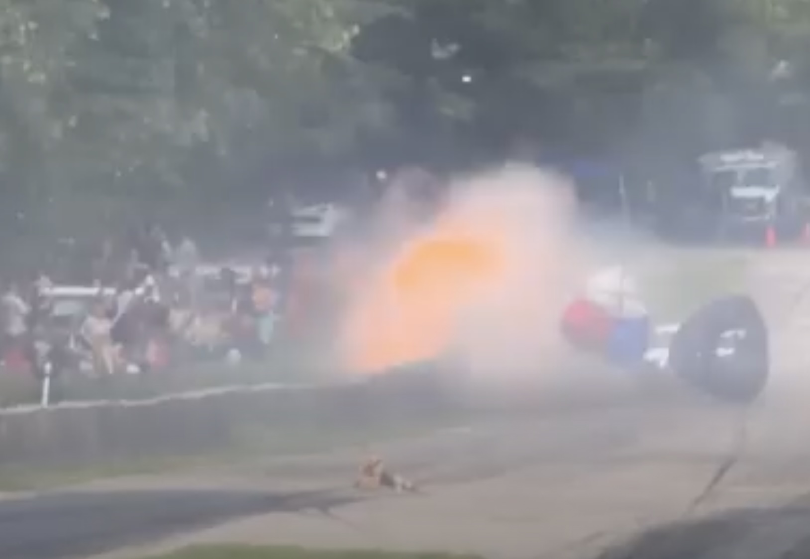 Video: Racer Unhurt In Wild War In The Woods Crash