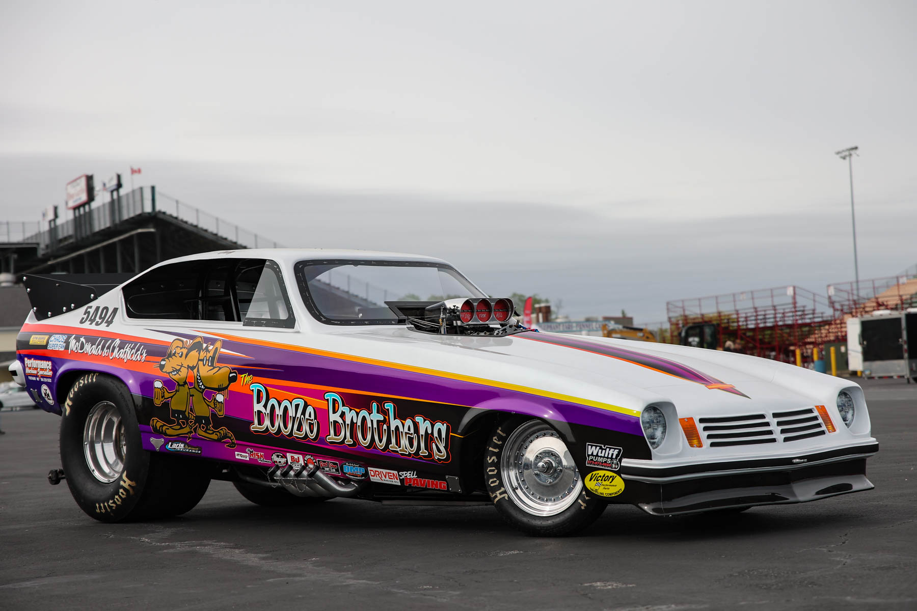 Cody Chatfield Drives the Booze Brothers Funny Car