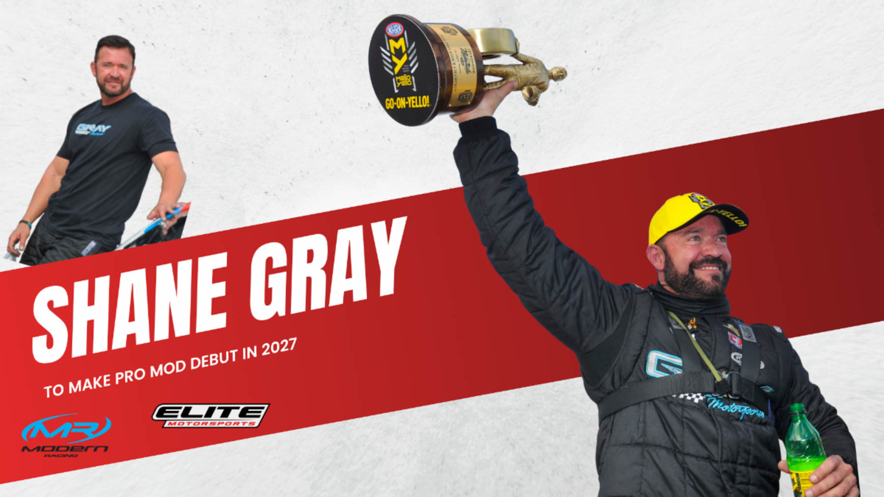 Shane Gray Returns To NHRA Racing, Set To Make Pro Mod Debut With Elite Motorsports In 2027