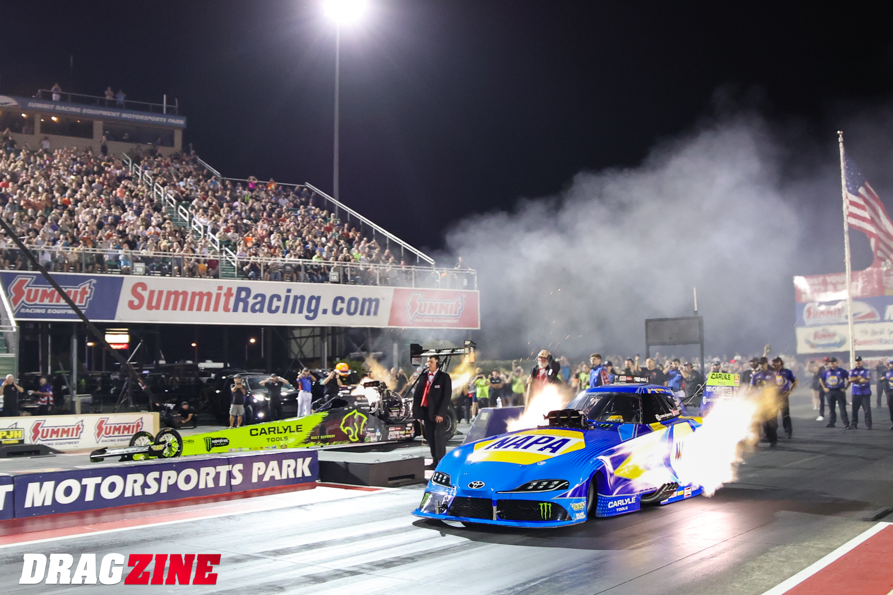 Night Under Fire Delivers Another Unforgettable Drag Racing Spectacle At Summit Motorsports Park