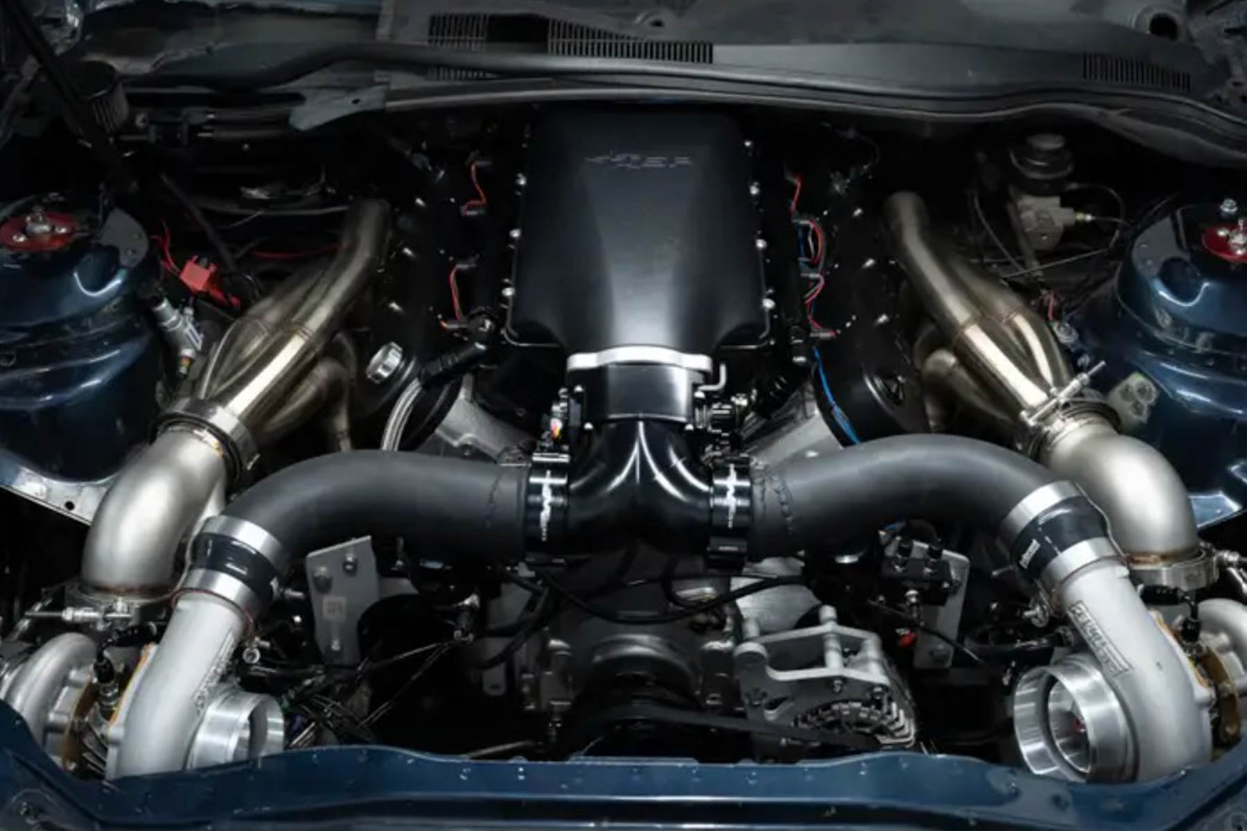 TSP Universal LS Twin Turbo Headers Simplify Turbo System Fabrication
