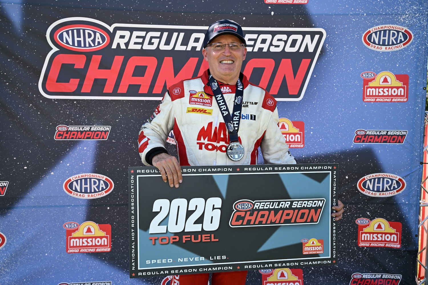 Doug Kalitta Clinches Top Fuel Regular Season Title, Countdown Points Lead