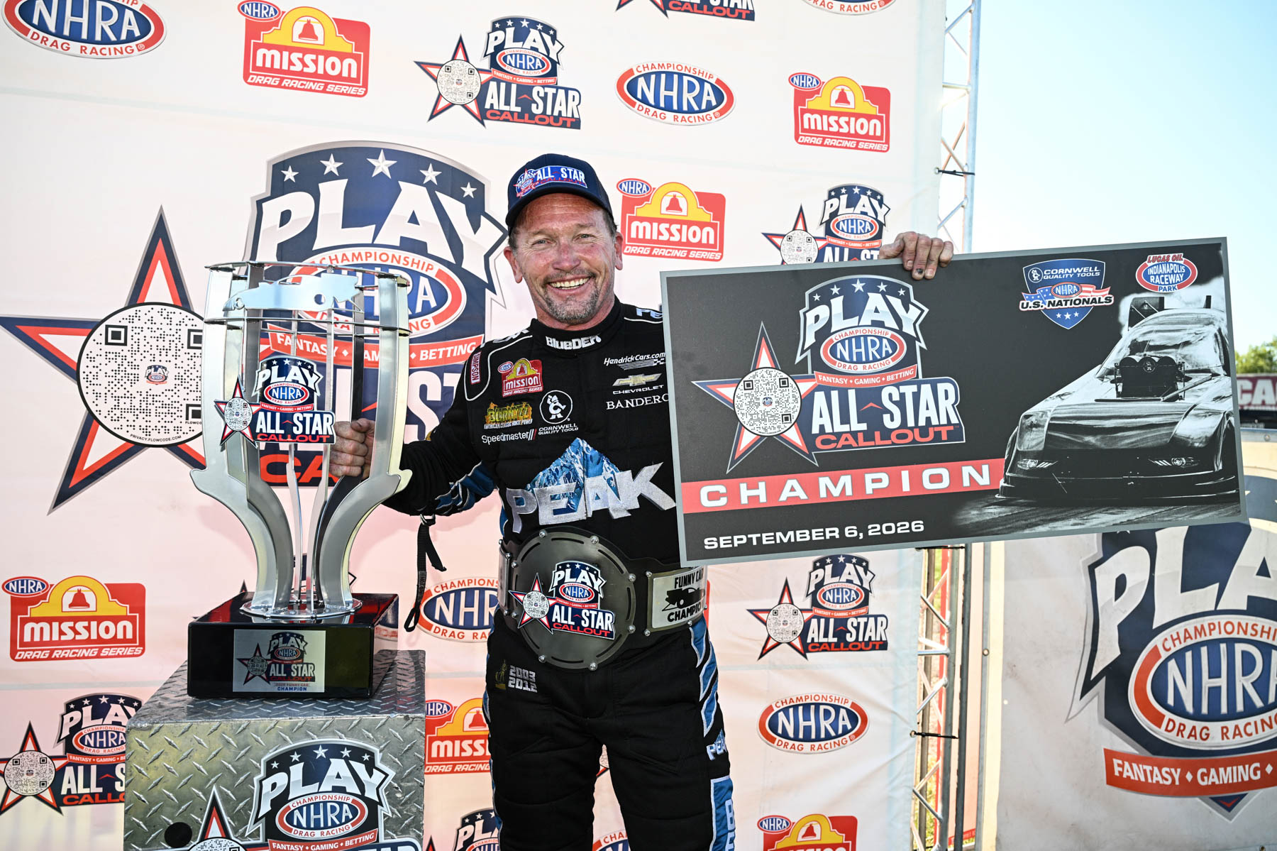 U.S. Nationals: Jack Beckman Celebrates Victory
