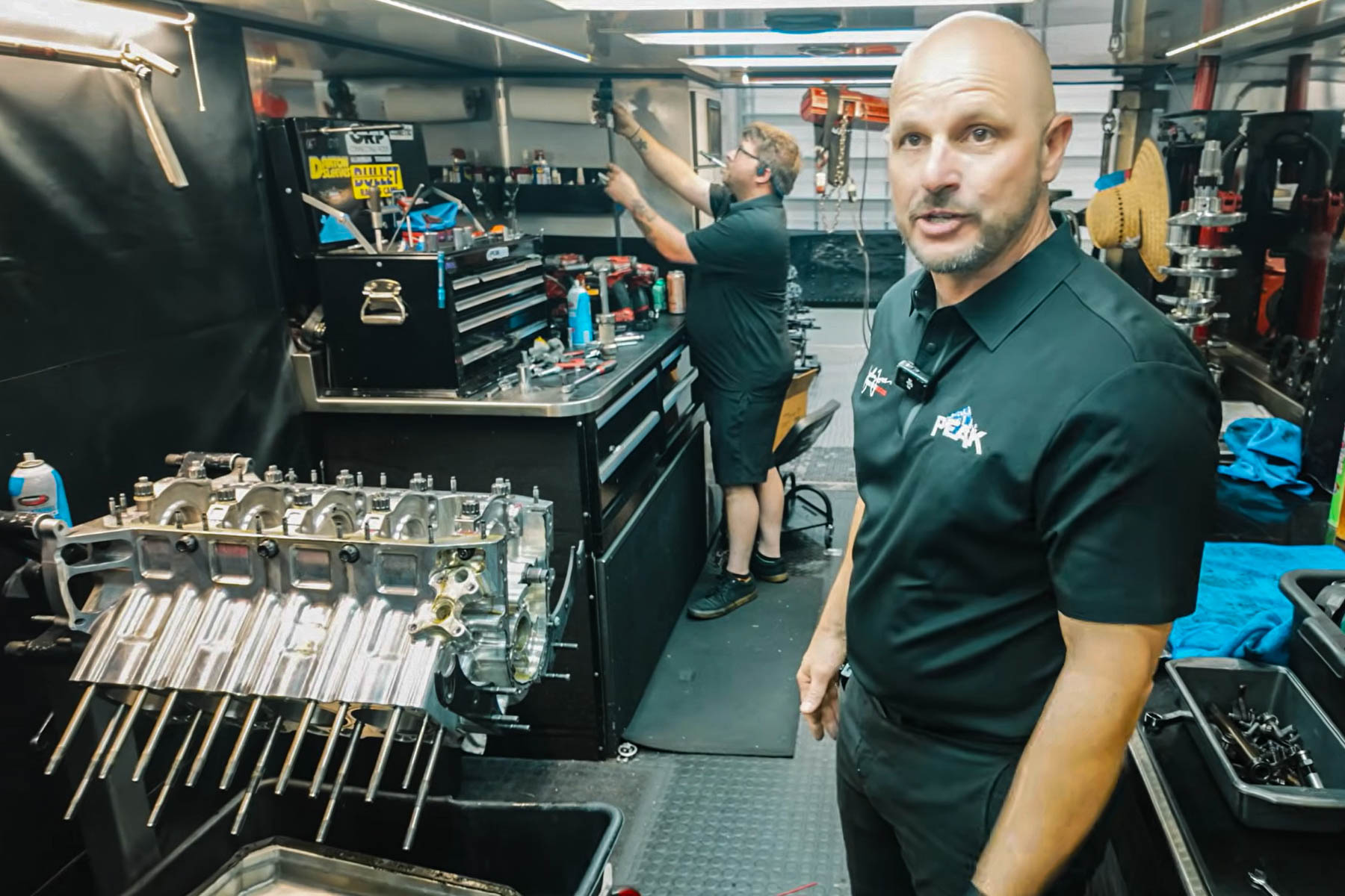 Take A Tour Inside One Of John Force Racing's Nitro Funny Car Trailers