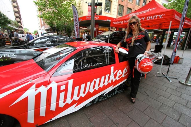 Aussie Pro Stock Racer Kristen Tucker Signs Milwaukee Tools