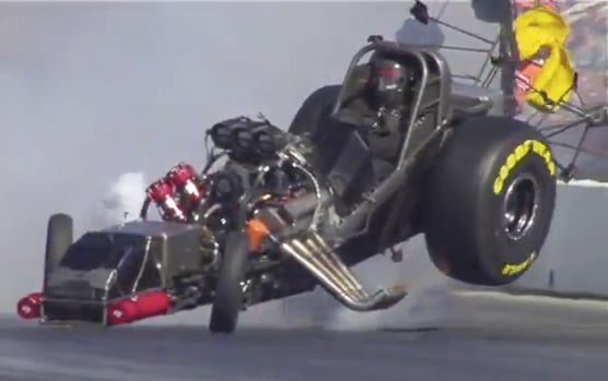 Video: Watch Todd Lesenko’s Funny Car Explosion In Slow-Mo