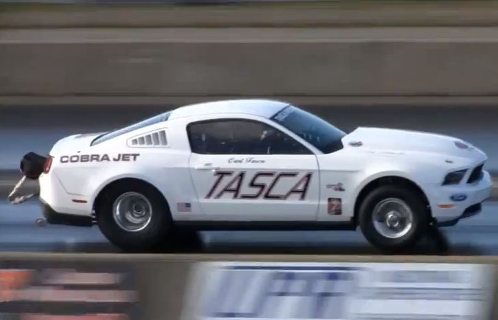 Video: Tasca’s Mustang Cobra Jet Sets New MPH Record