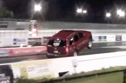 Video: This Grand Cherokee SRT8 Goes Wheels-Up!