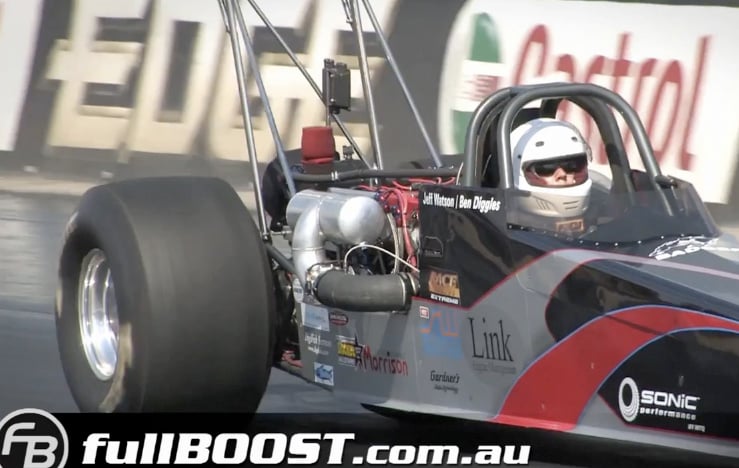 Video: Seven-Second, 4-Cylinder FJ20 Dragster From Down Under