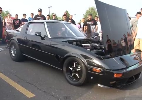 Video: Watch This 7-Second RX-7 With A Turbo Larger Than The Engine