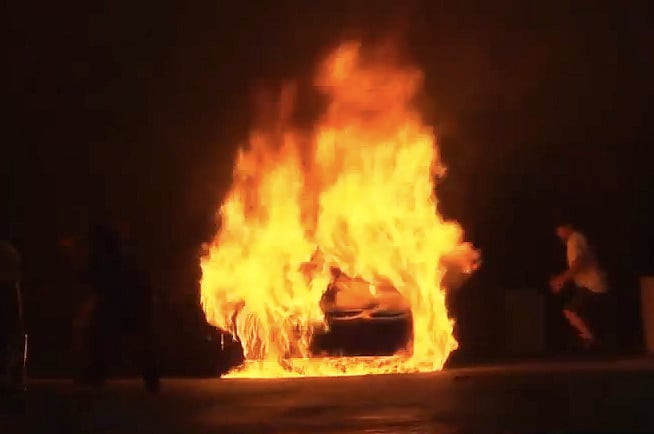 Video: Francis Johnson's ODR Firebird Becomes A Blazing Inferno!