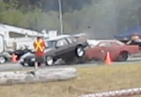 Video: Canadian Racer Rear-Ended By A Funny Car