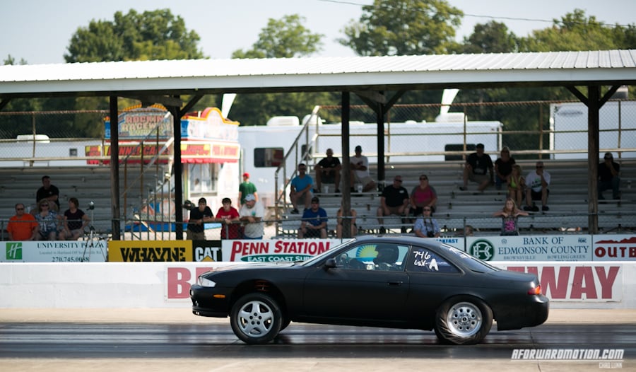 L33-Swapped 240SX Goes 8.99 in the Quarter at LS Fest