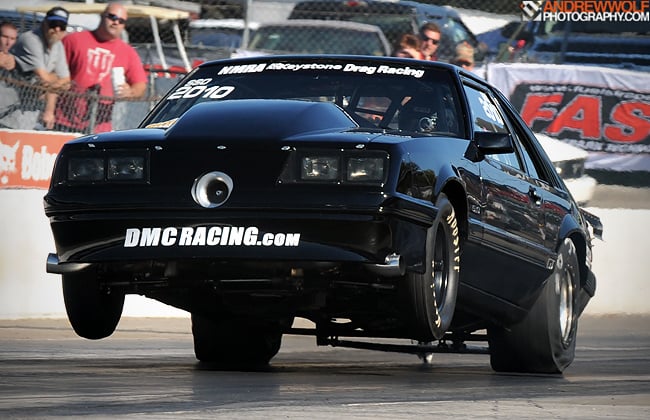 Video: Andrew DeMarco Resets 275 Small Block 1/4 Mile Record At MIR