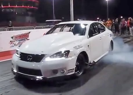 Video: Ebrahim Kanoo's Killer New Lexus IS-F Race Car