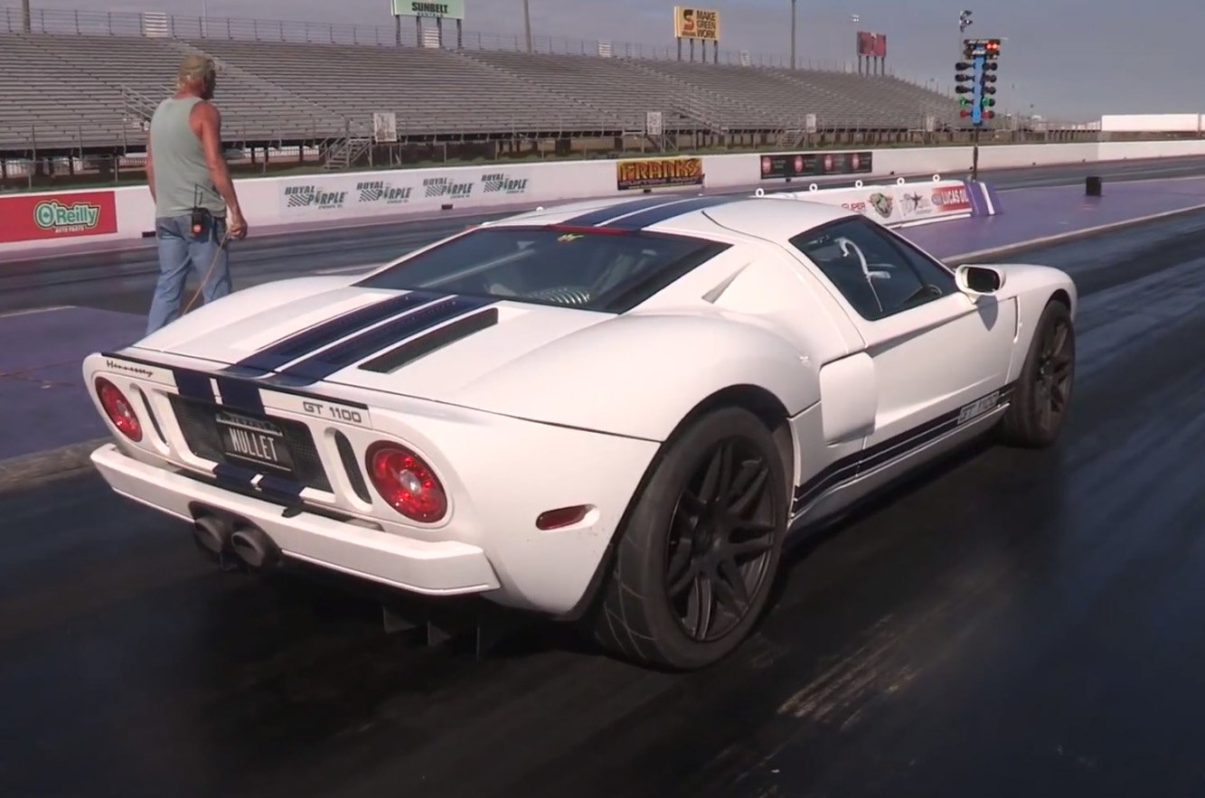 Video: Hennessey-Prepped Ford GT Makes Record 9.3-Second Pass