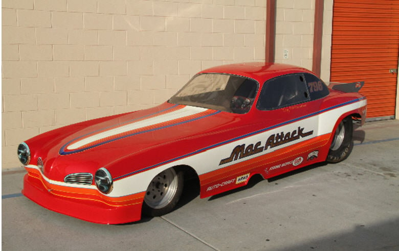 Cory Mac's 1980's VW-Powered Ghia Funny Car And Sand Rail For Sale