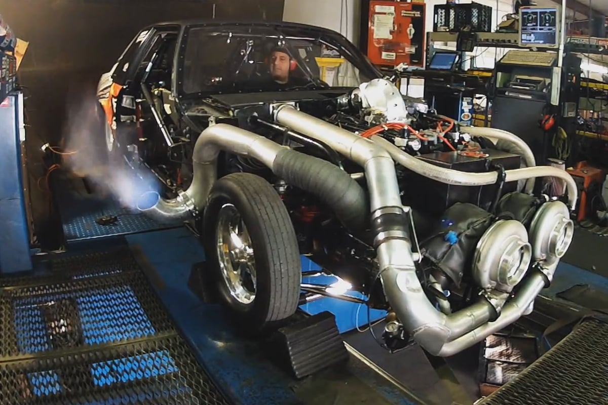 Video: Mike Murillo's 'Lafawnduh' Tops 2,200 HP On Chassis Dyno