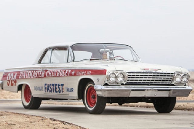 Rare Lightweight 1962 Impala SS Drag Car Heads To Auction