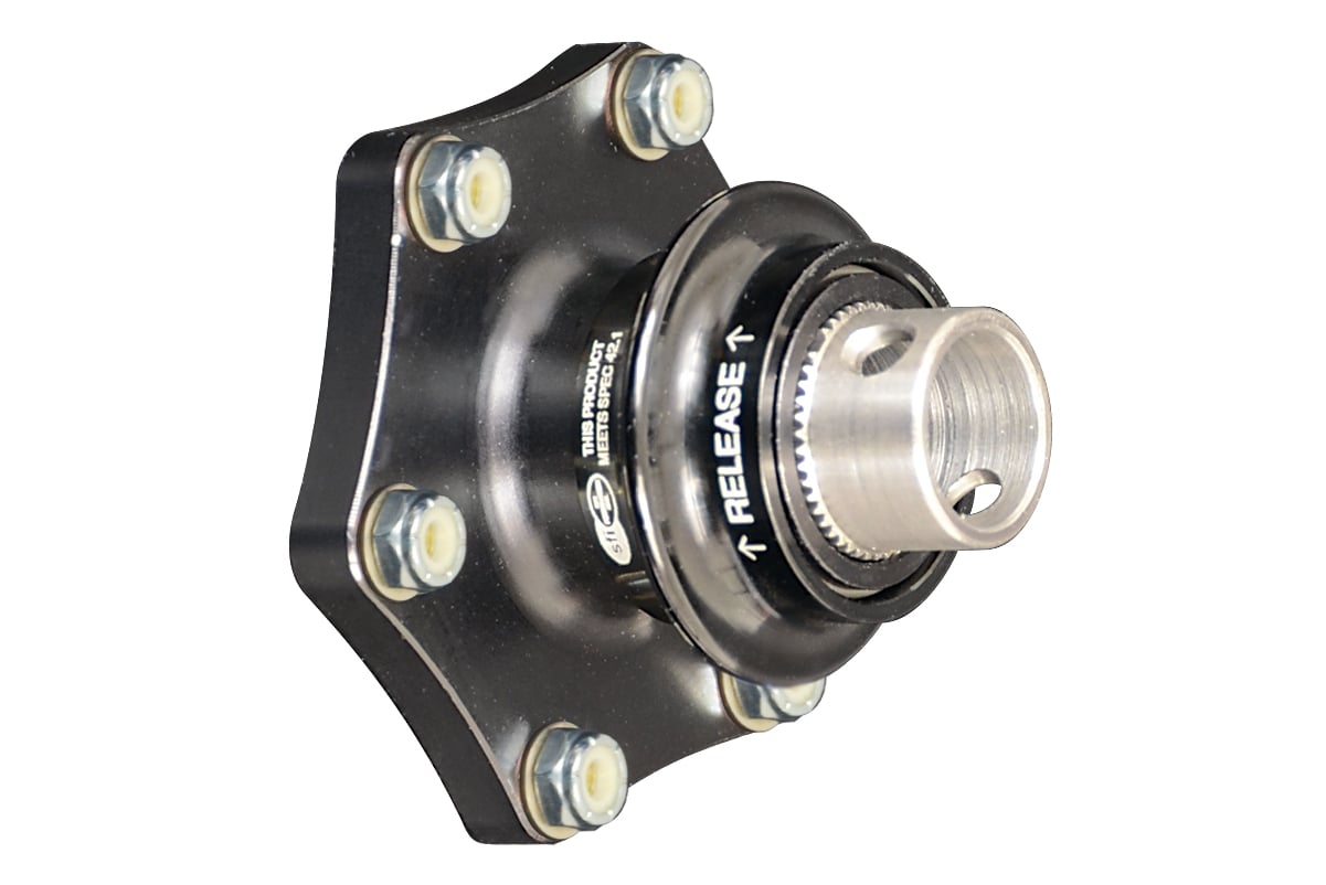 Mark Williams Offers Quick-Release Steering Hubs Make For Easy Exits