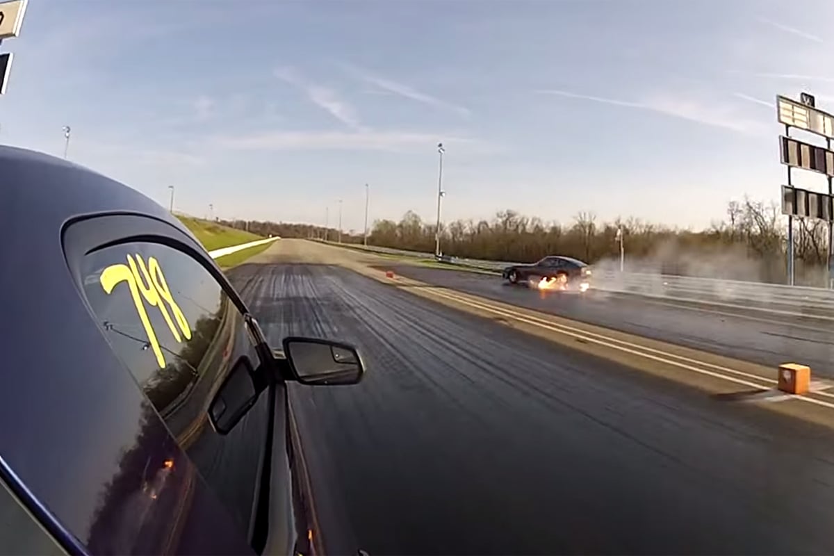 Video: Wild Ride Times Two - On Car Video Of Datsun Versus Mustang