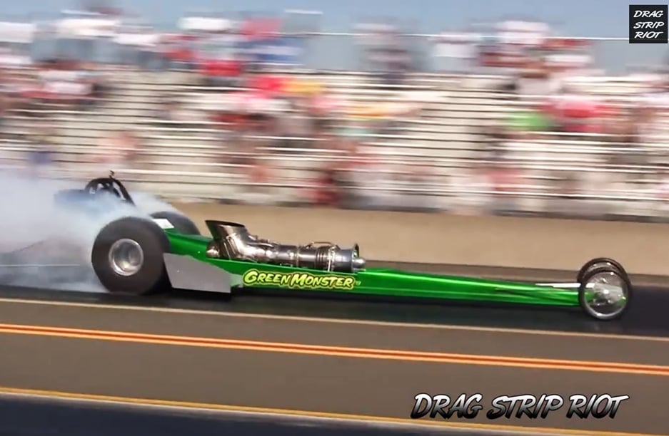 Video: Tim Arfons' Green Monster Rides Again At Nearly 200 MPH