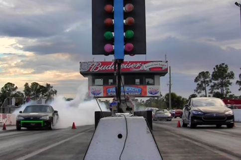 Video: Battery-Powered Miata Slaughters Pricey Tesla In Drag Race
