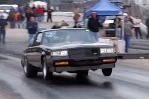 Video: Tony Gomes' V6 Buick Grand National Goes Sevens