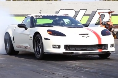 Video: 1,500 Horsepower C6 Z06 Corvette at the Dragstrip