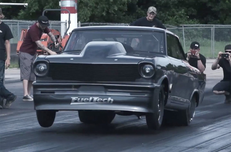 Video: Street Outlaws' "Daddy Dave" Debuts New Chevy II