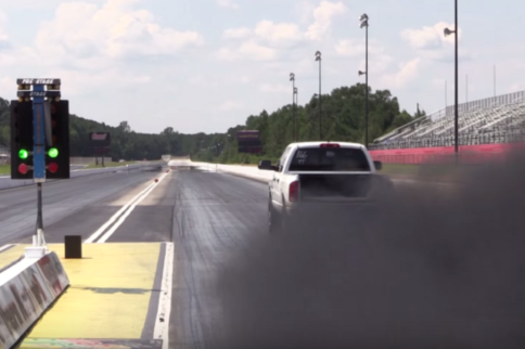 Video: 1,000 Horsepower Cummins Rolls Coal On A Corvette