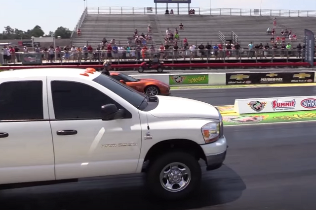 This Is How a 1500-HP Monster Truck Handles A Drag Race