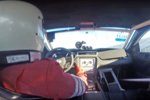 Video: Jimmy Ronzello Rows Gears To Record Run In Cobra Jet 'Stang