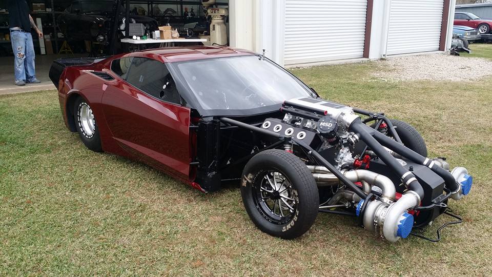 As The Radial Turns: Andrew Alepa's C7 'Vette Nearing Competition...