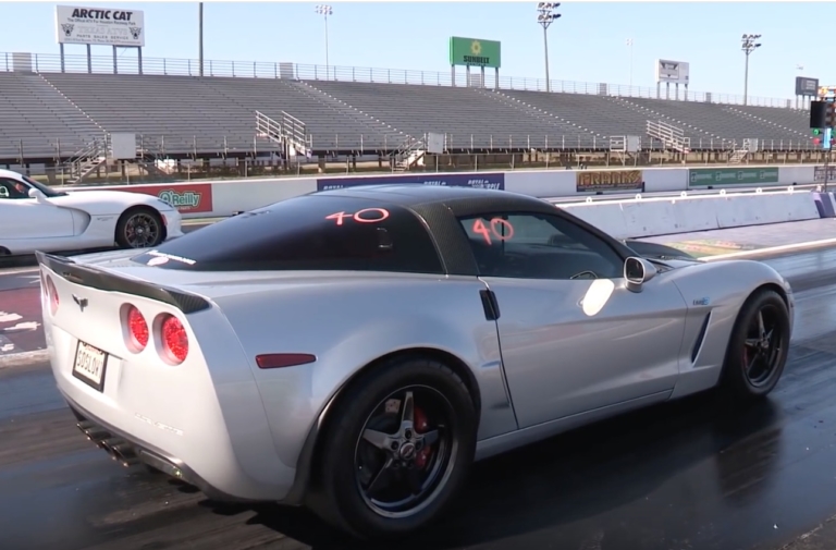 Video: Ten Second C6 Corvette Daily Driver Hits the Dragstrip
