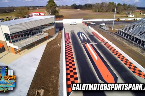 Flyover Video: The All-New Galot Motorsports Nears Completion