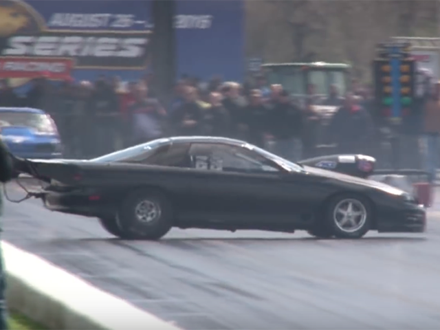 Video: Limited Drag Radial Camaro Whips Insane 360 Spin
