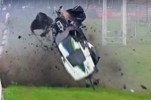 Video: NHRA Pro Mod Racer Sidnei Frigo Rides Out Spectacular Crash