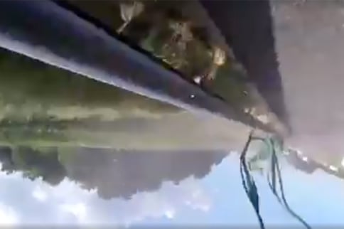 Video: Onboard Terry Rosberg's Upside-Down Jet Car Crash
