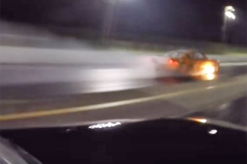Nitrous Mustang Grenades Motor For Win At Street Car Takeover!