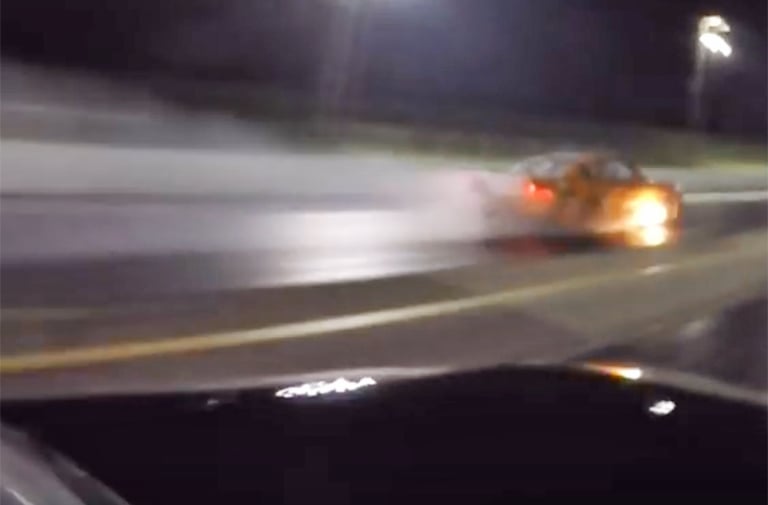 Nitrous Mustang Grenades Motor For Win At Street Car Takeover!