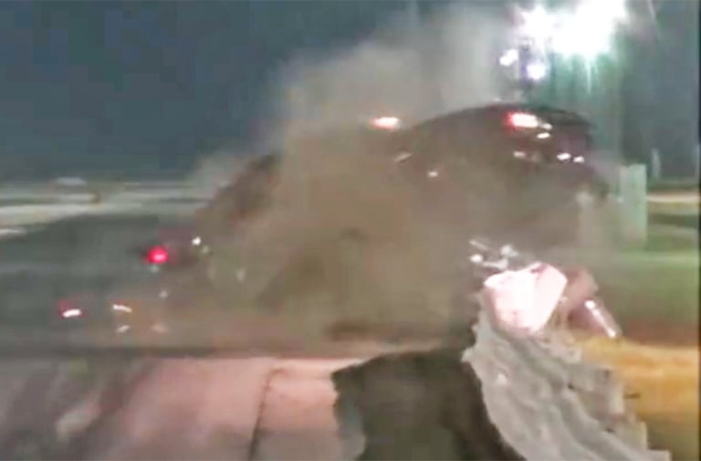 Video: Ray Espericueta's Wild Wheels-Up Winter Meltdown Crash