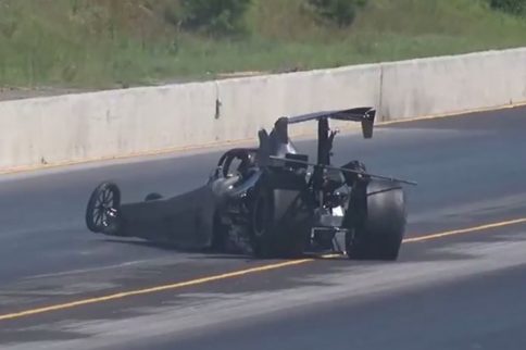 Video: Chase Beverly's Wild Top Dragster Crash At Darlington Dragway