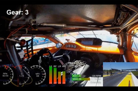Video: Onboard Dave River's NHRA Pro Stocker With Live Telemetry