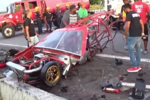 Video: Boosted RX Completely Disintegrates In Crash In The Caribbean