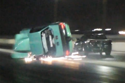 Video: Duane Biddle's Crazy Wheelstand Crash Landing In San Antonio!